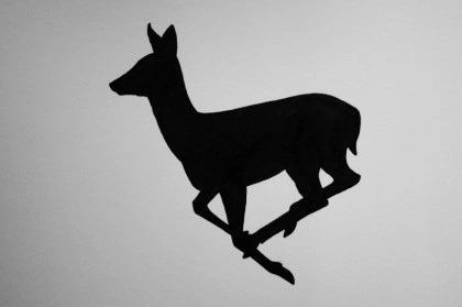 Silhouet: Ree vlucht, Berndt Hanrath