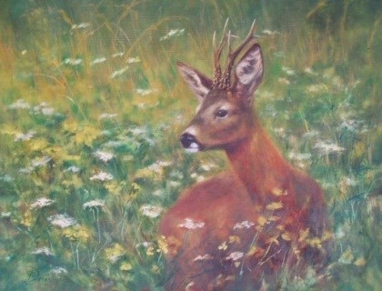Schilderij: Reebok 9, Deborah Thijssen