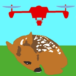 Icoon: Natuurdrone inzetten